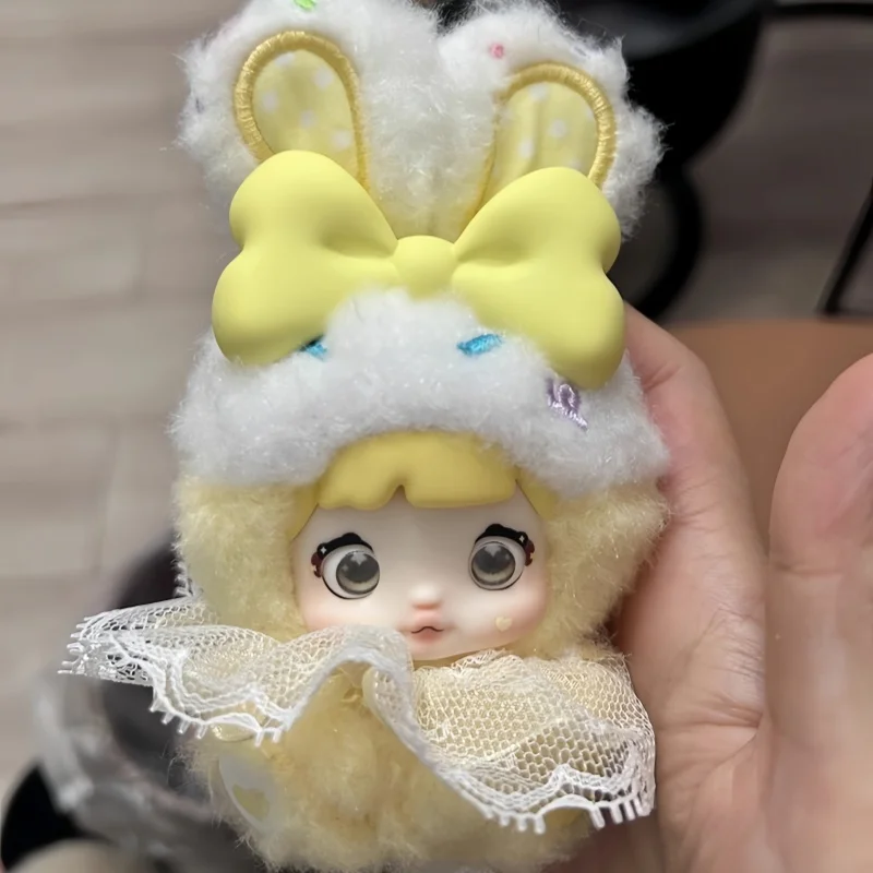 Echte Nommi Baby Sweetheart Bunny Serie Blind Box Figur Puppe Rucksack Schlüsselbund Nette Trendy Spielzeug Ornament Mädchen Urlaub Geschenk