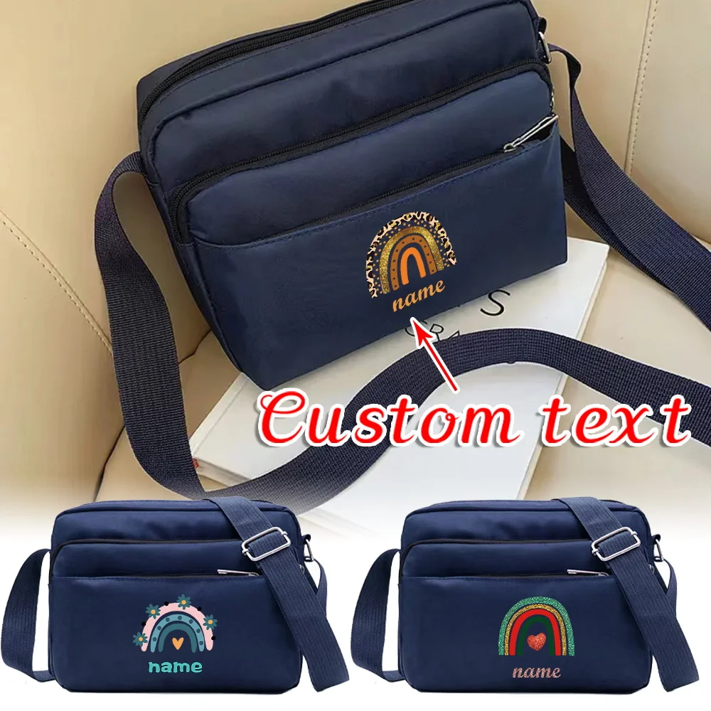 

Сумка-кроссбоди на одно плечо с индивидуальным дизайном, регулируемыми ремнями, простая и прочная, для работы и поездок, многофункциональная сумка для хранения