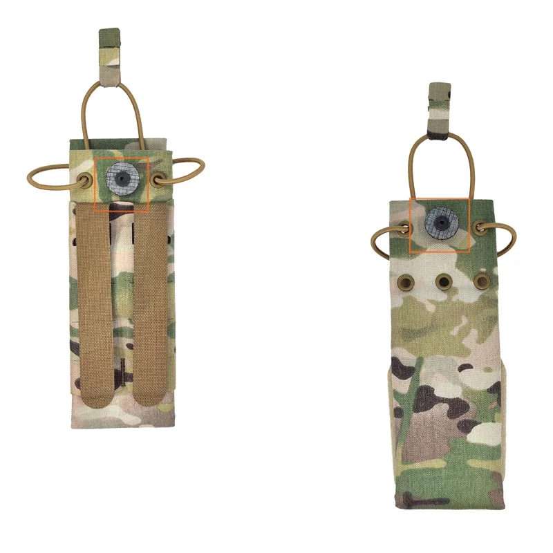 ยุทธวิธีMolleวิทยุWalkie Talkieผู้ถือกระเป๋าแบบพกพาInterphone Holsterกระเป๋าFCPC V5 เสื้อกั๊กWalkie Talkie