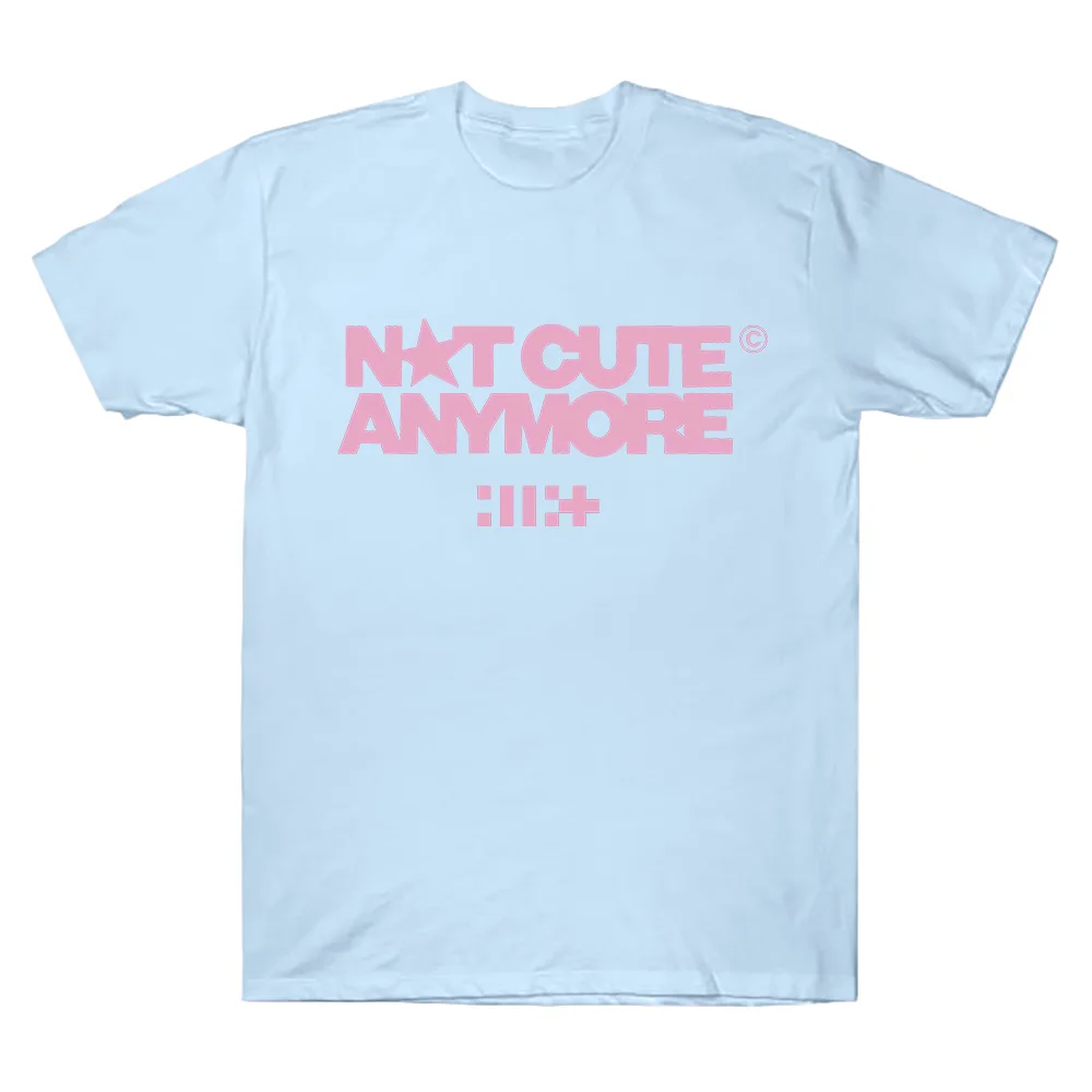 ILLIT Not Cute Anymore Album T Shirts ILLIT Girl Band T-shirt Korean Fashion Summer Women Men Short Sleeve Casual Cotton Y2K Tee image 5