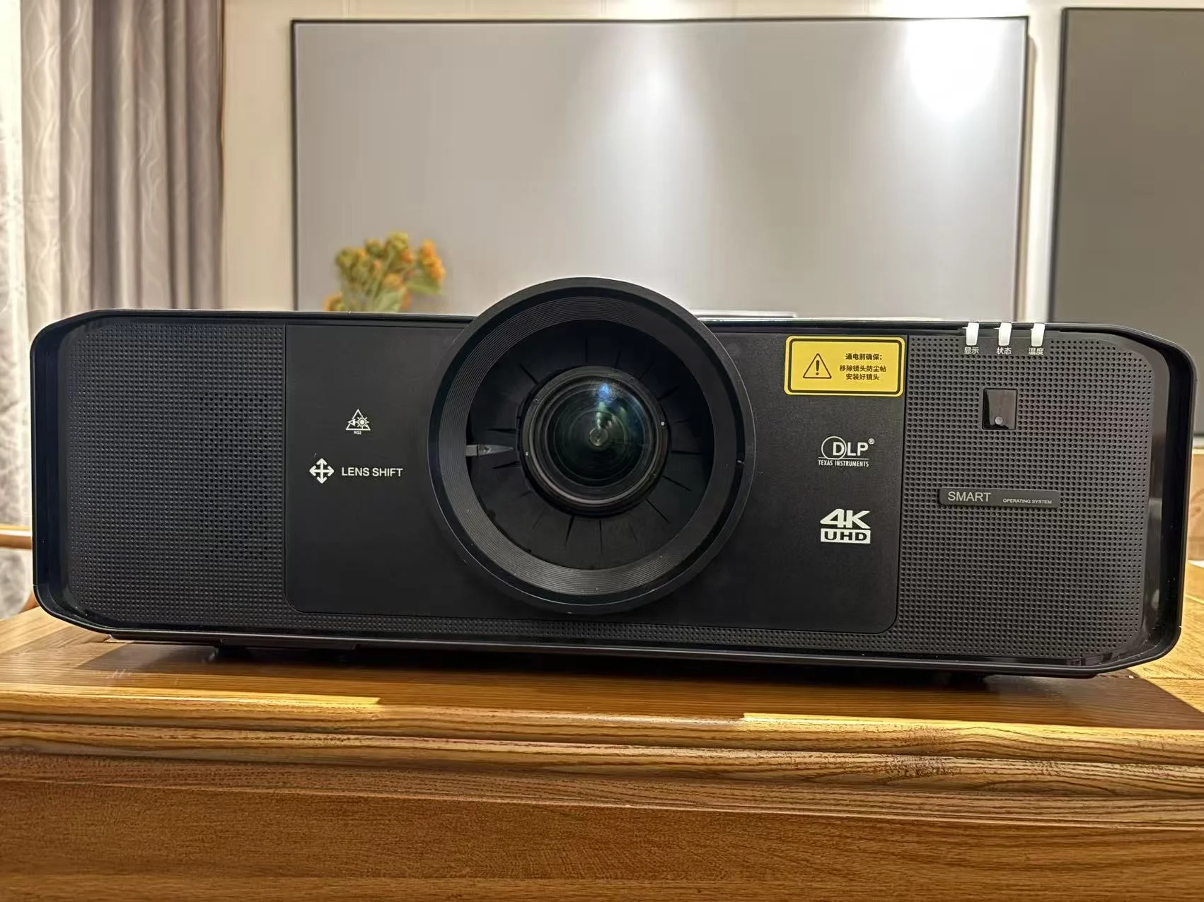 P75 4K DLP  Projector 7500 Lumens  Smart 3D UHD Optional Replaceable Lens Engineering Large Venue Cinema Proyector