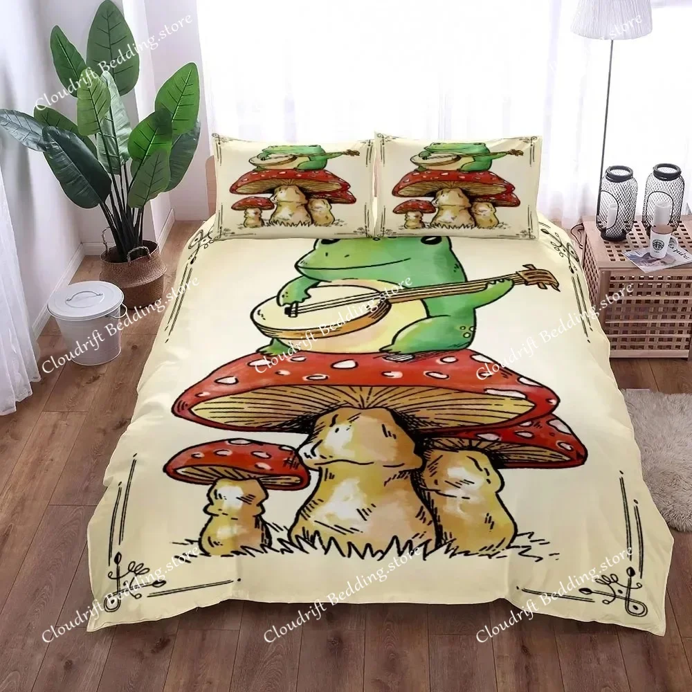 

3D Print Ghost Wolf Night Duvet Cover Set King Queen Double Full Twin Single Size Bed Polyester Bedding Set