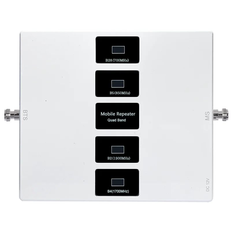 

Manufacturer's Direct Selling Quad Band Mobile Network Booster 4G Repeater Signal Amplifier Available At Home and Office