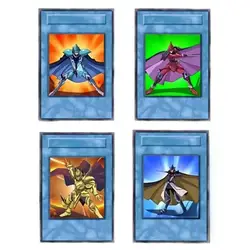 Yu-Gi-Oh DM! card The Fang of Critias Hermos Timaeus Heart Legendary Knight Timaeus 4pcs DIY Action Toy Figures Game Collection