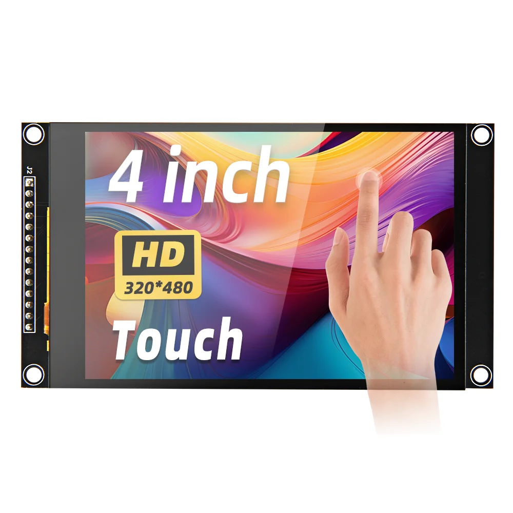 4 Inch SPI TFT TN LCD Screen Colorful IPS Capacitive Touch Display Module ST7796S 320*480 IPS For Esp32&Arduino