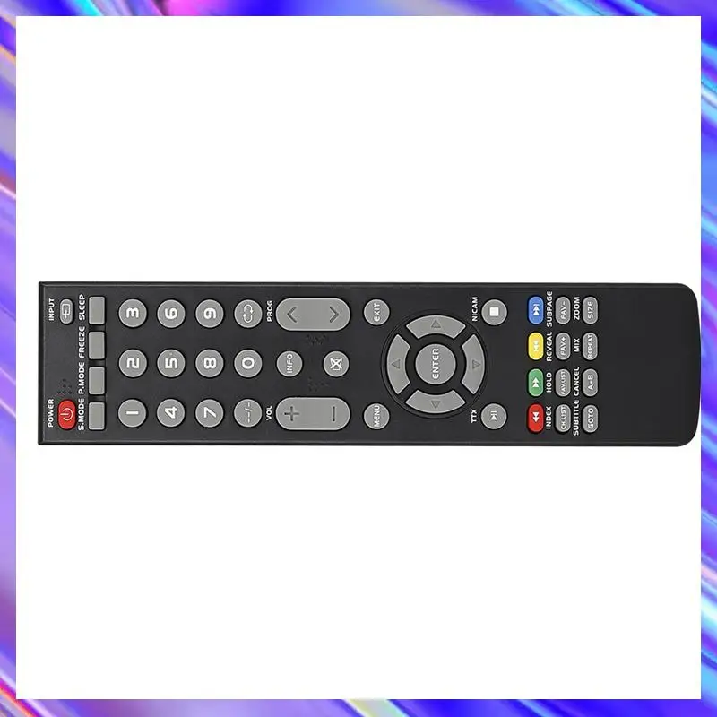Remote Control M09K Remote Control Hitam Cocok Untuk Remote Control TV ASANZO Remote Control Bebas Pengaturan Versi Bahasa Inggris