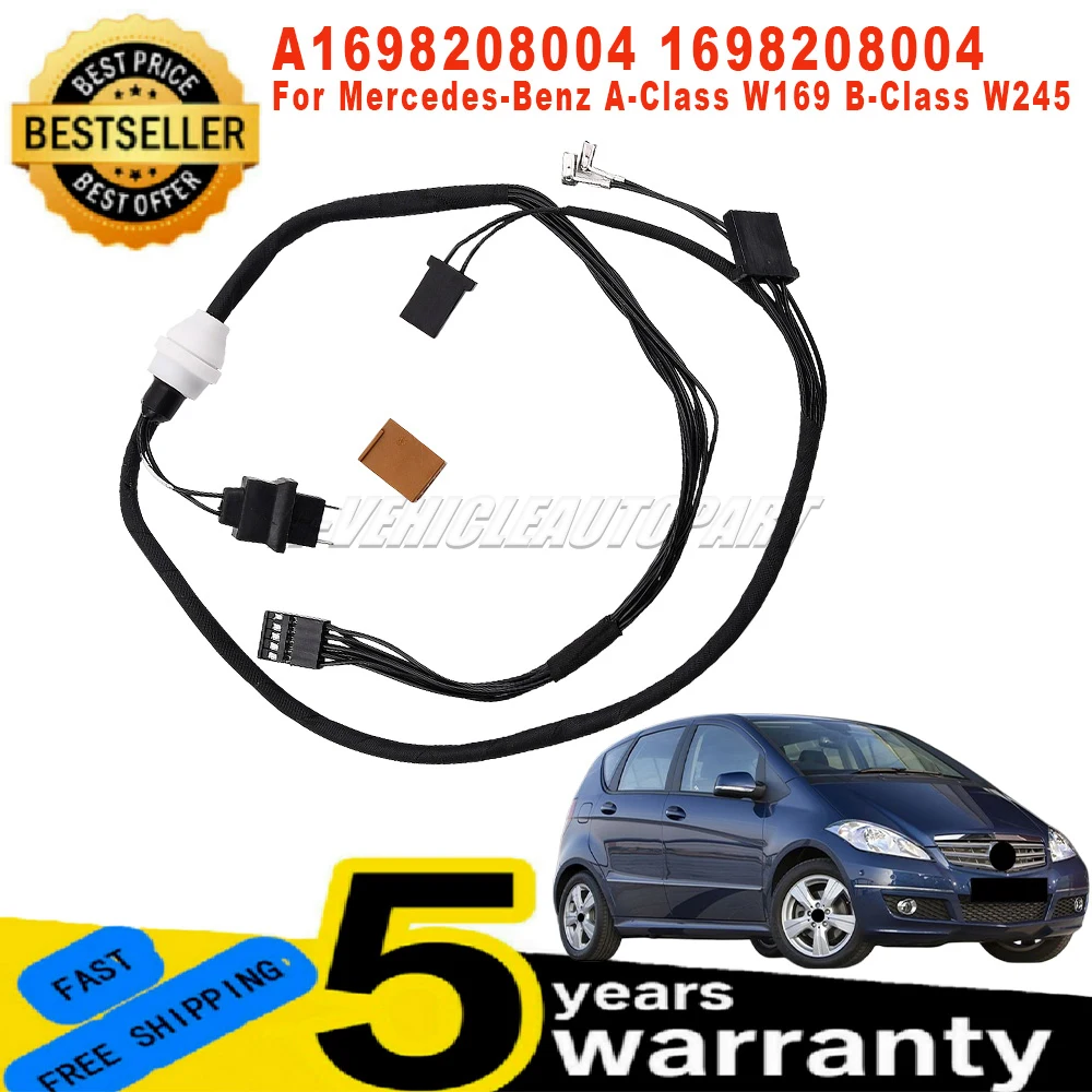 A1698208004 1698208004 For Mercedes-Benz A-Class W169 B-Class W245 New Wiring Harness Cable Set Exterior Mirror car accessories