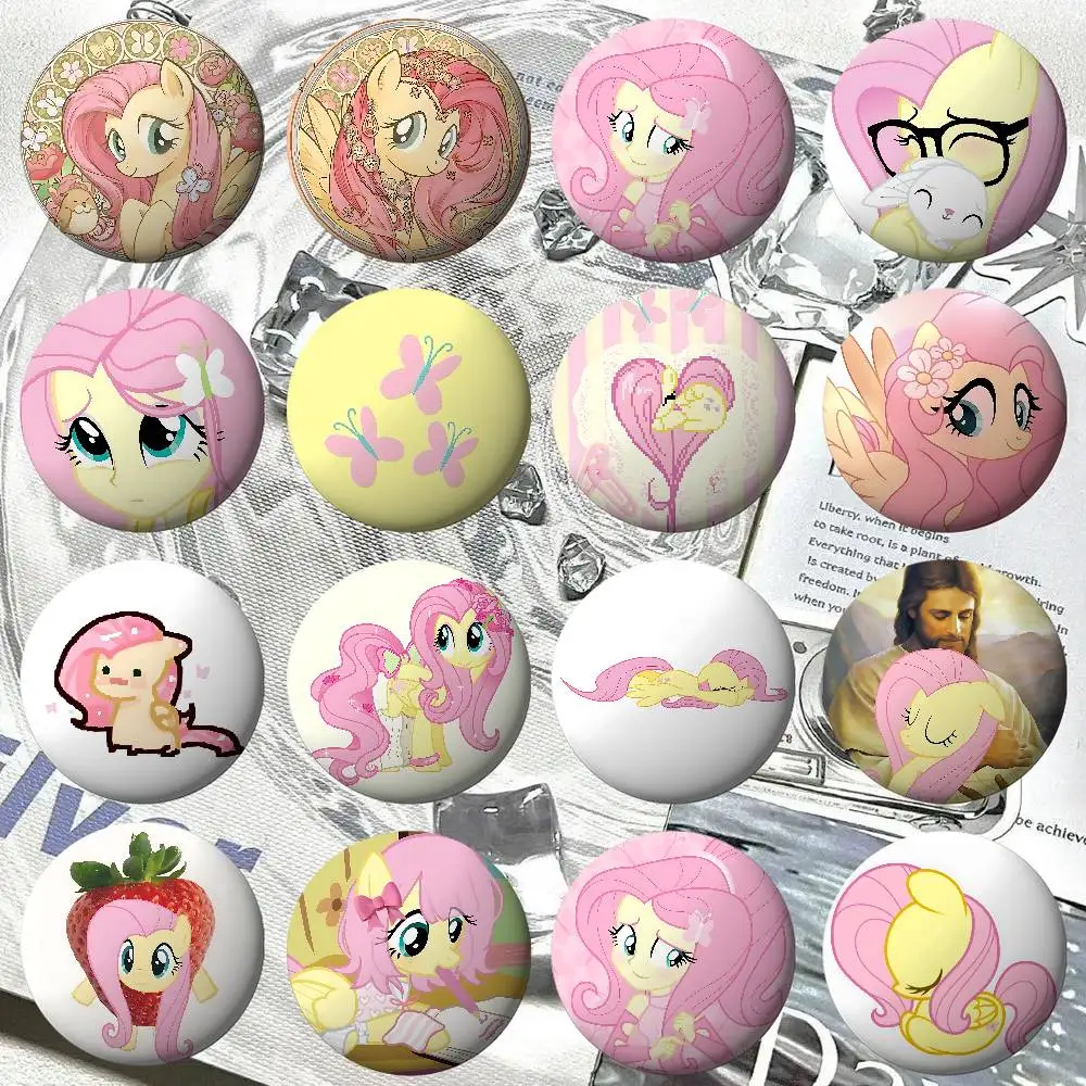 Niedliche F-fluttershyS Kawaii-Anstecknadeln für Freunde, Rucksäcke, Kleidung, Sammleraccessoires, Schmuckgeschenk
