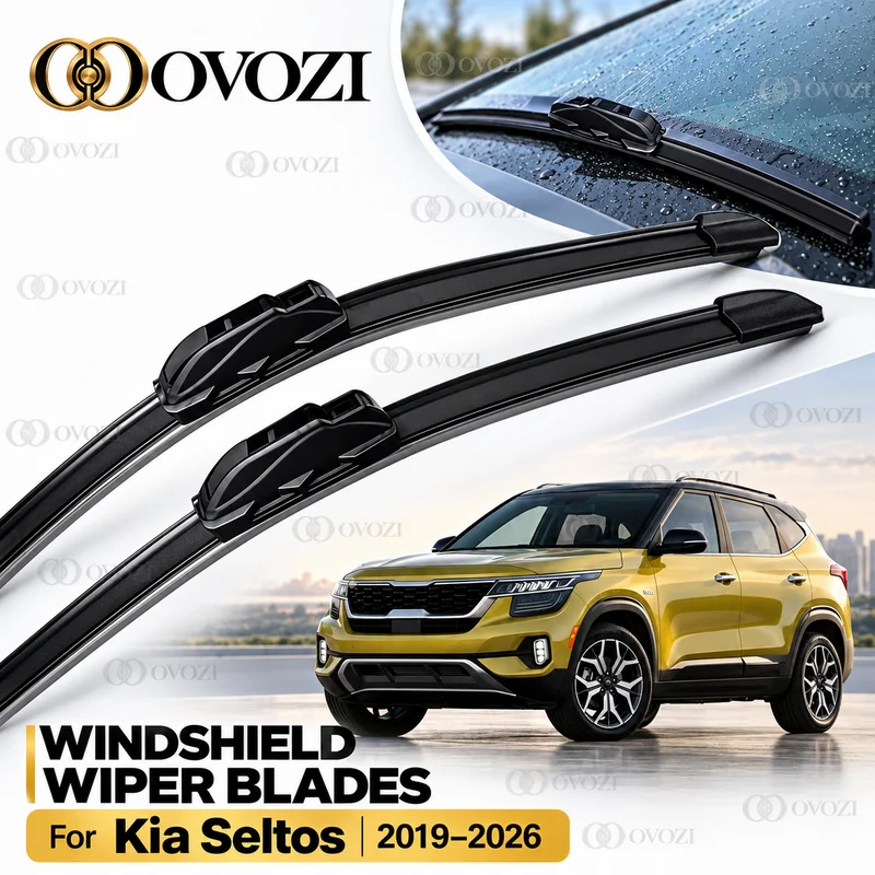 2pcs Front Windshield Wiper Blades For Kia Seltos 2019-2026, 2020 2021 2022 2023 2024 2025 Windscreen Window Auto Accessories