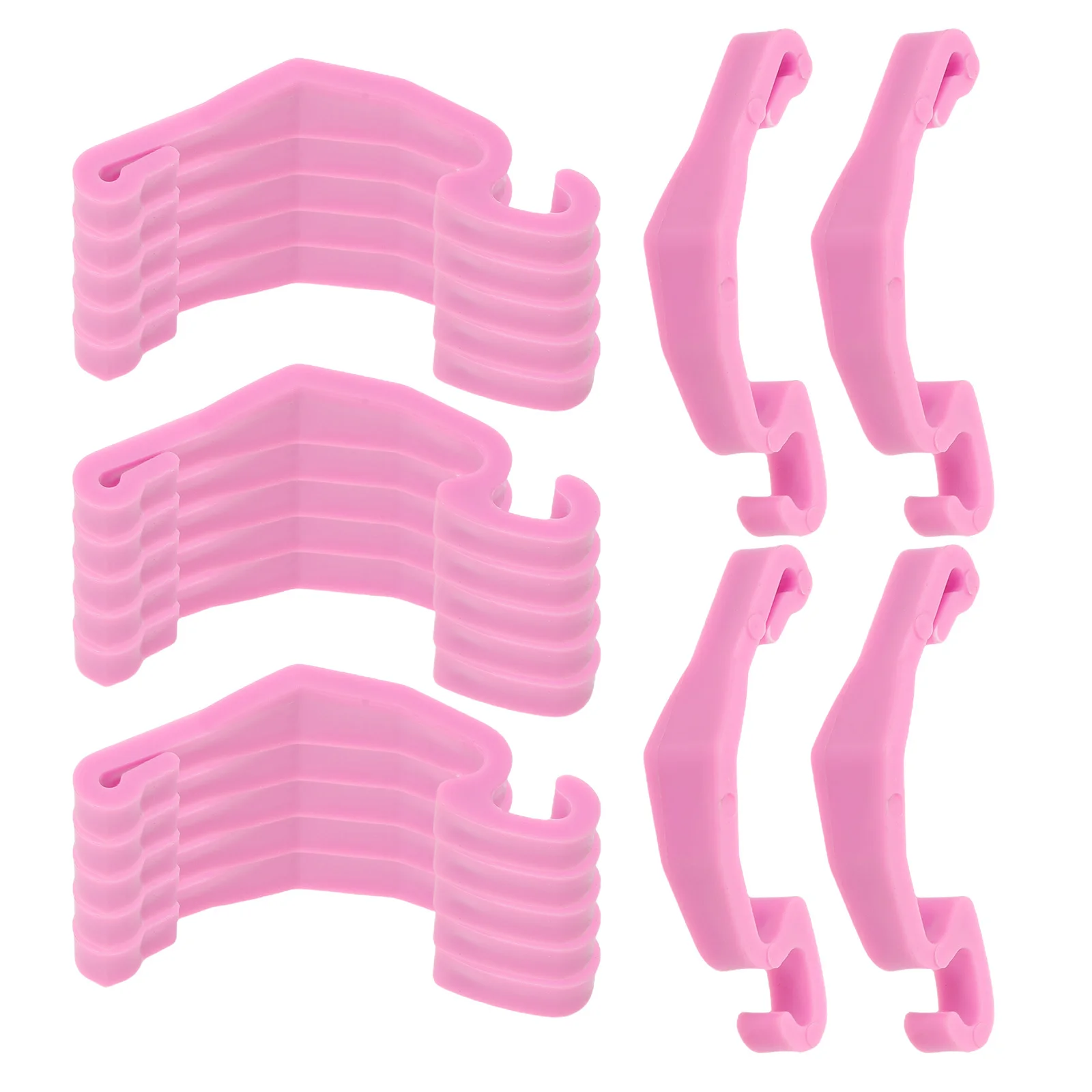 

30Pcs Secure Cage Latches Plastic Clips for Hamster Rabbit Bird Enclosures Stable Fasteners Pet Accessories Wire Cage Latch