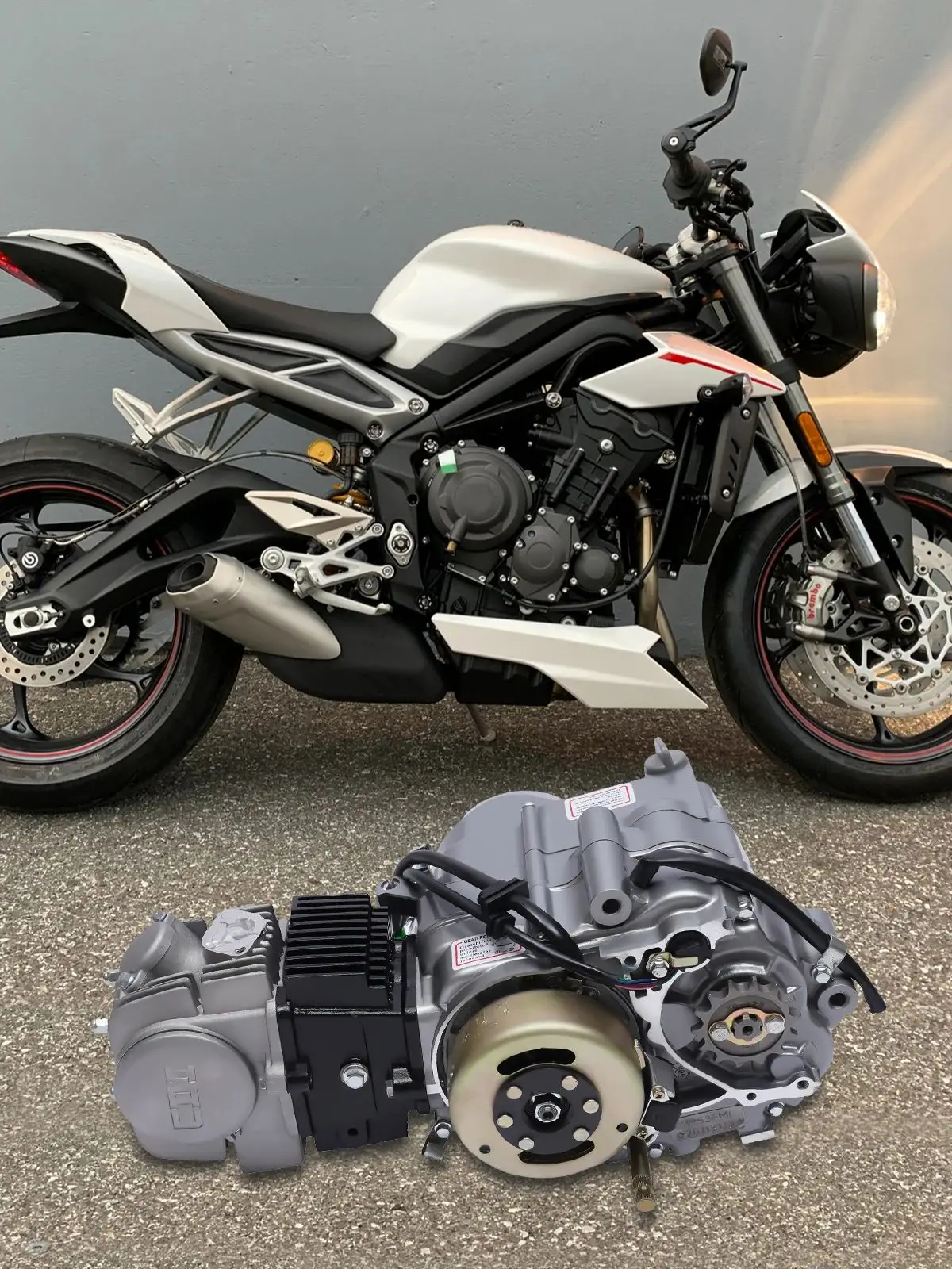 AliExpress NONE 125cc 4-Stroke Engine Air-Cooled 4-Speed Manual Clutch for Honda CRF50 XR50 Z50 Pit Dirt Bike ATV