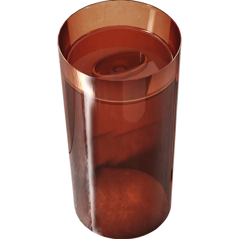 

Прозрачная колонна-раковина из смолы, напольная, для дома, отеля, B&B, для интернет-знаменитостей