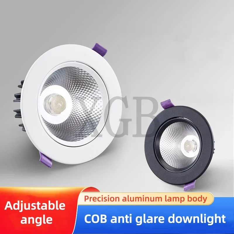 

Super Bright Recessed LED Downlight COB 5W 7W 12W 18W 24W 36W LED Spot light LED decoration Ceiling Lamp AC 220V