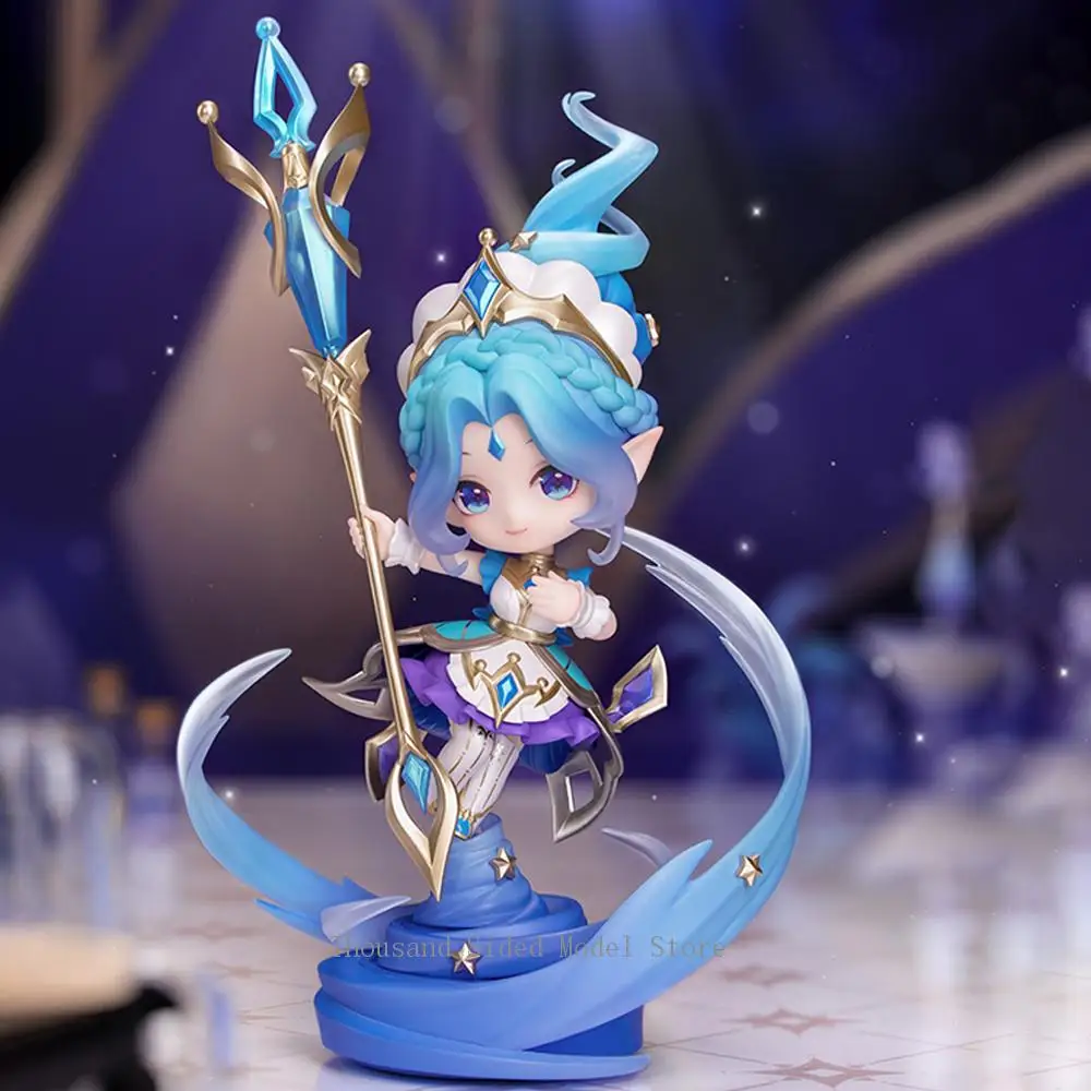 

Оригинальная фигурка Myethos League of Legends Janna Q версия аниме украшение 17,6 см мультяшная Коллекционная модель каваи кукла