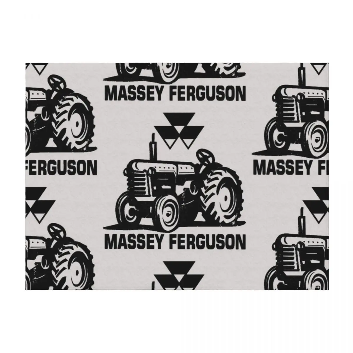 

Massey Ferguson Tractors Throw Blanket Beach Custom Soft Beds Luxury Throw Blankets