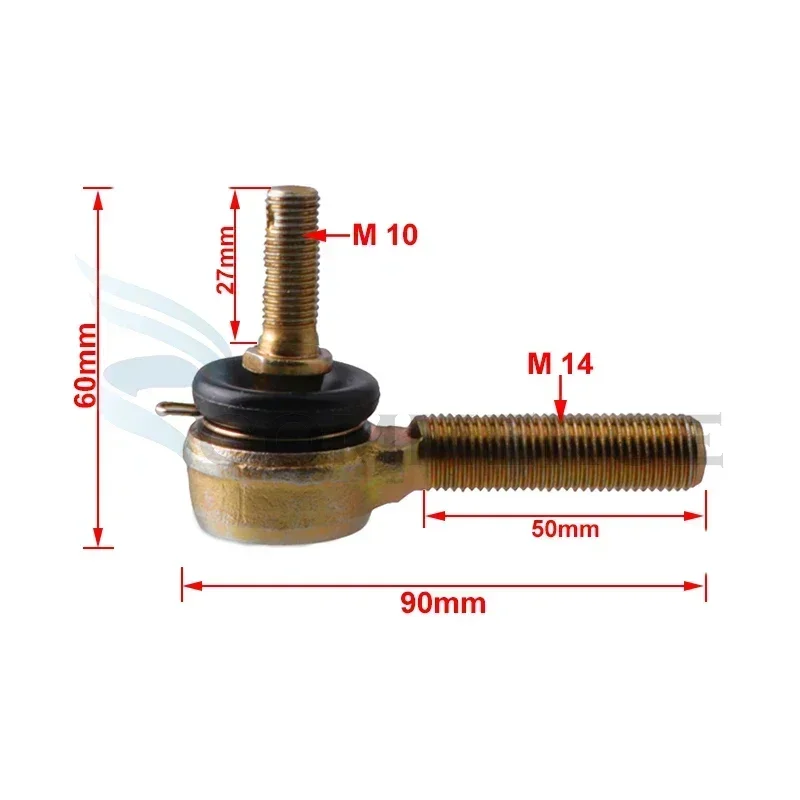 M10 Welding Swing Arm Ball Joint Kits Fit For Chinese 110cc 125cc 150cc ATV UTV Go Kart Buggy Quad Bike Accessories
