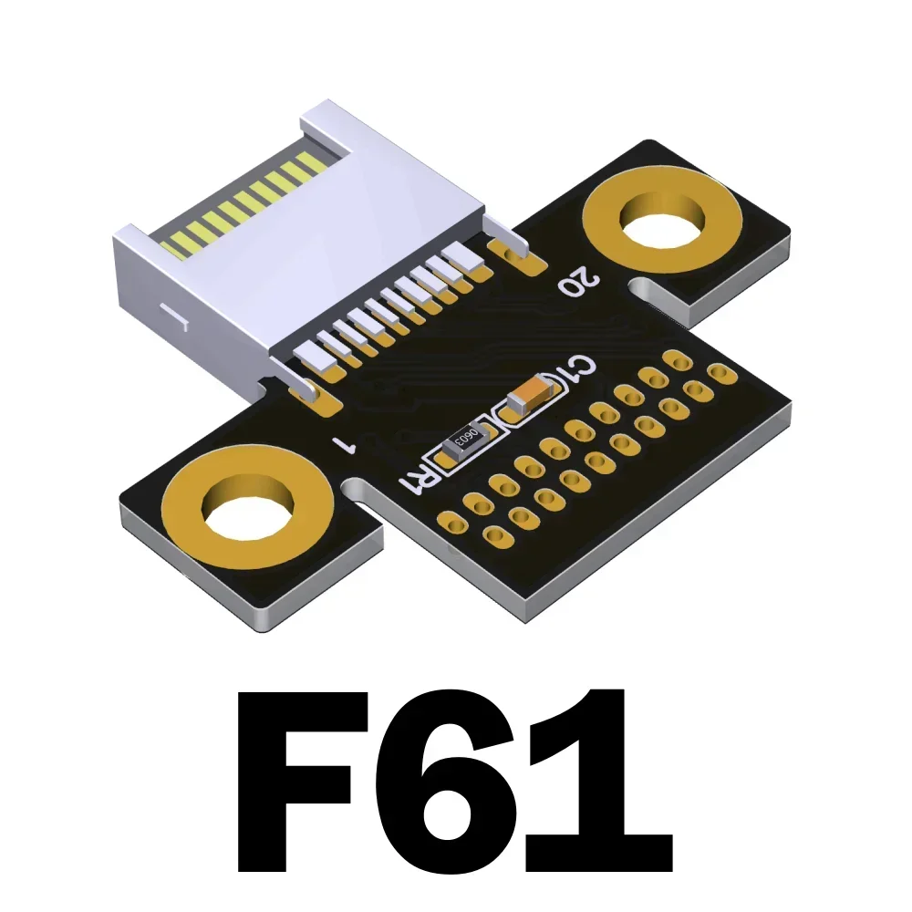 DIY Type-E 20PIN Male Female FPV Connectors Adapter Header USB E Plugs Flat Flexible FFC Extension Cable Handheld Gimbal Monitor