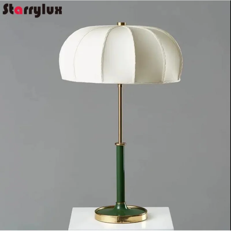 

Nordic Bauhaus Table Lamp Luxury Vintage Bedroom Living Room Bedside Light French Modern Designer Lamps