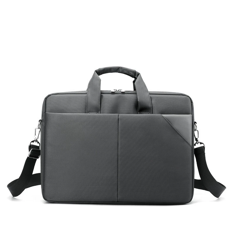 BYMONDY-Maleta Masculina, Pano Oxford, Grandes Bolsas de Ombro, Trabalho de Escritório, Bolsas de Armazenamento para Laptop, Bolsa de Arquivos Masculina, Alta Qualidade