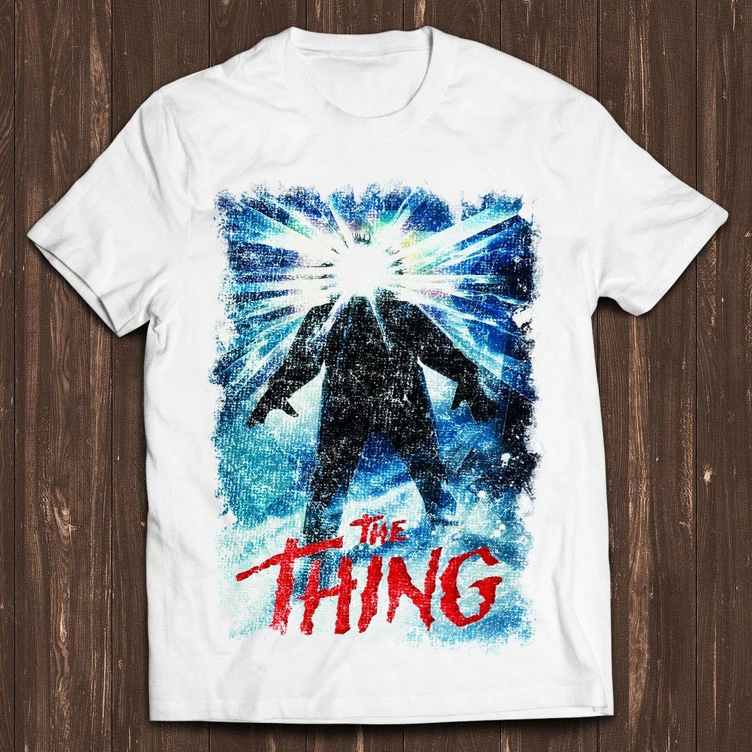 Kaus Poster Film The Thing Kau - Poster Men Fashion ulasan dan harga