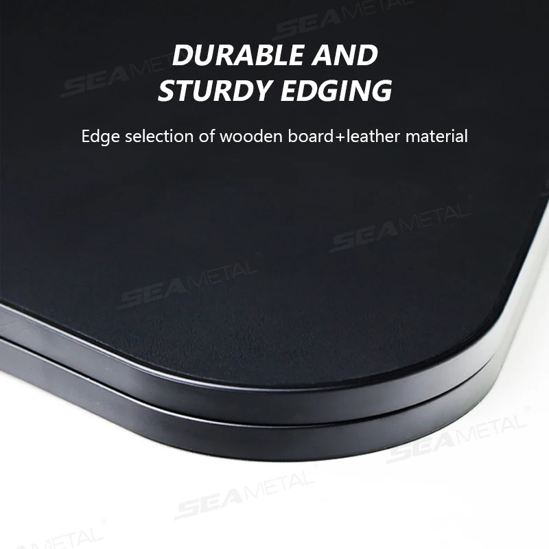 SEAMETAL Car Temporary Tray for Laptop Stable Large Load-Bearing Car Table Board Foldable Large Car Dining Table Drink Holder - view 5