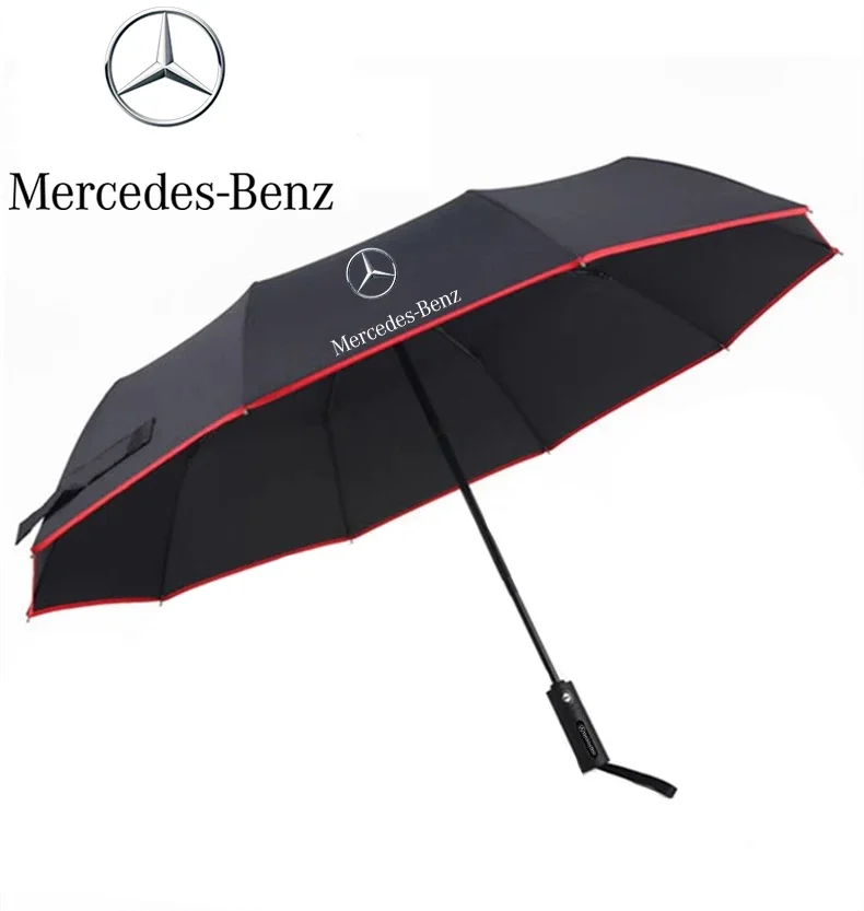 Автомобильный складной ветрозащитный зонт от солнца для Mercedes Benz A B C E S V Class GLB GLC GLE Sprinter Pilot SLK SLC ML Vito