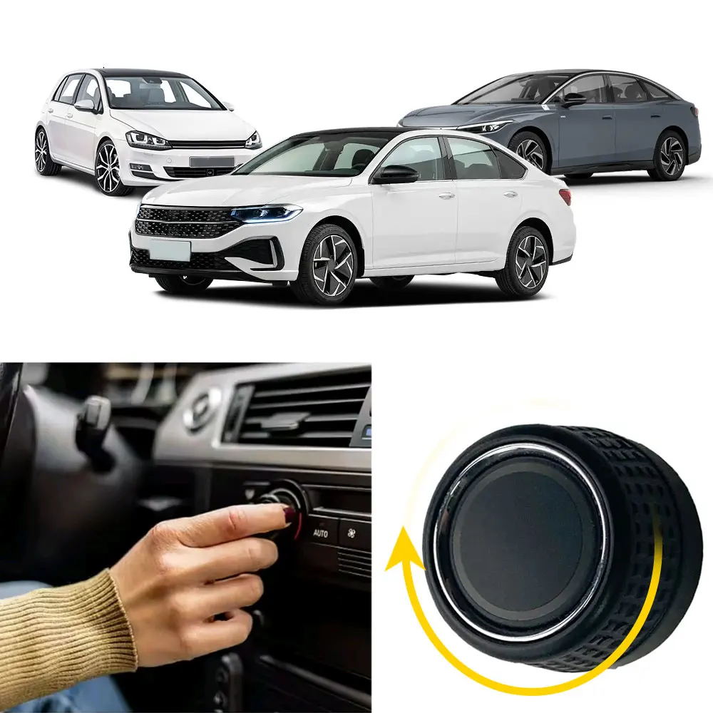 

Car Radio CD GPS Display Screen Start Switch Cap Dashboard Volume Knob Button Cover for Volkswagen Polo 5 6R MK5 GTI Fox Golf 6