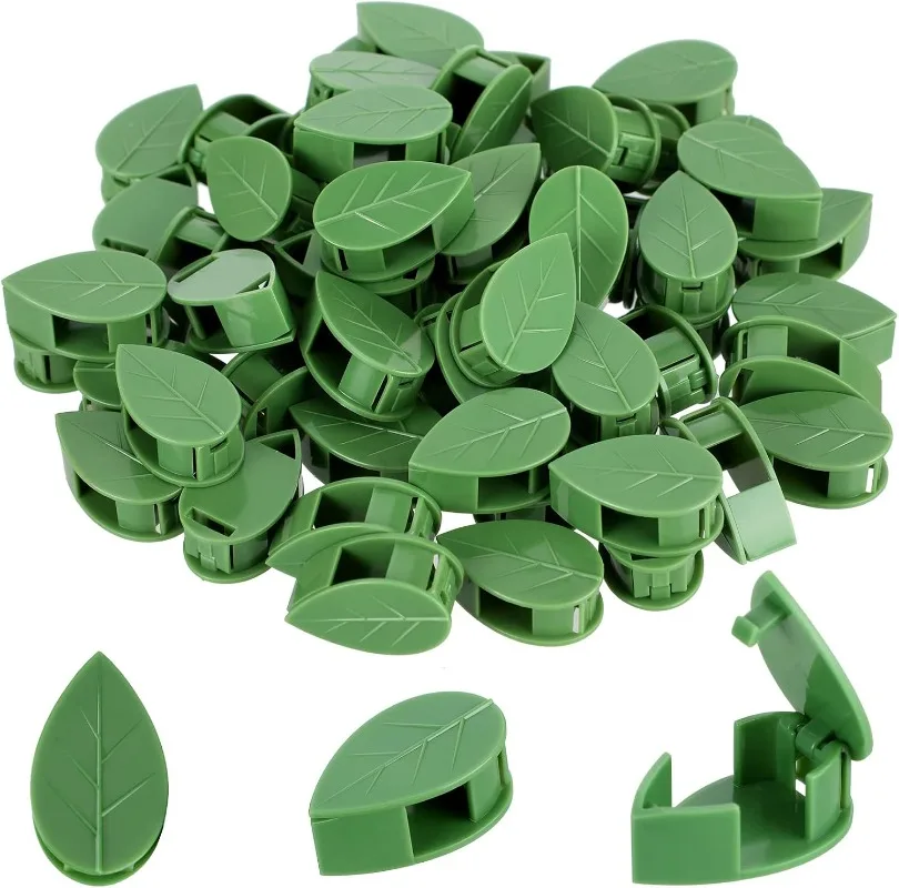 Climbing Plants Leaf Traction Fixer Invisible Vine Traction Support Holder Self-Adhesive Plant Wall Clips for Vines & Cables