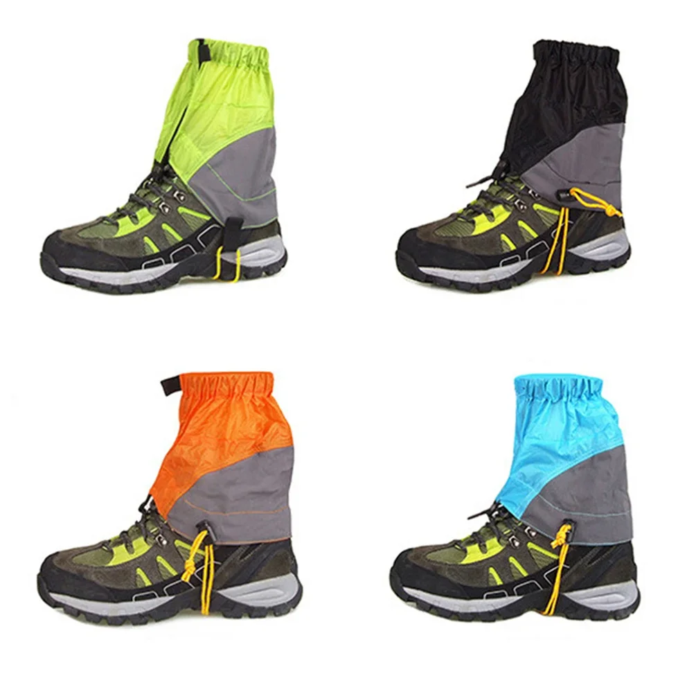 Outdoor Waterproof Hiking Gaiters Snow Leg Cover Climbing Boot Gaiters Anti Mud Sand Breathable Trekking Leg Protector
