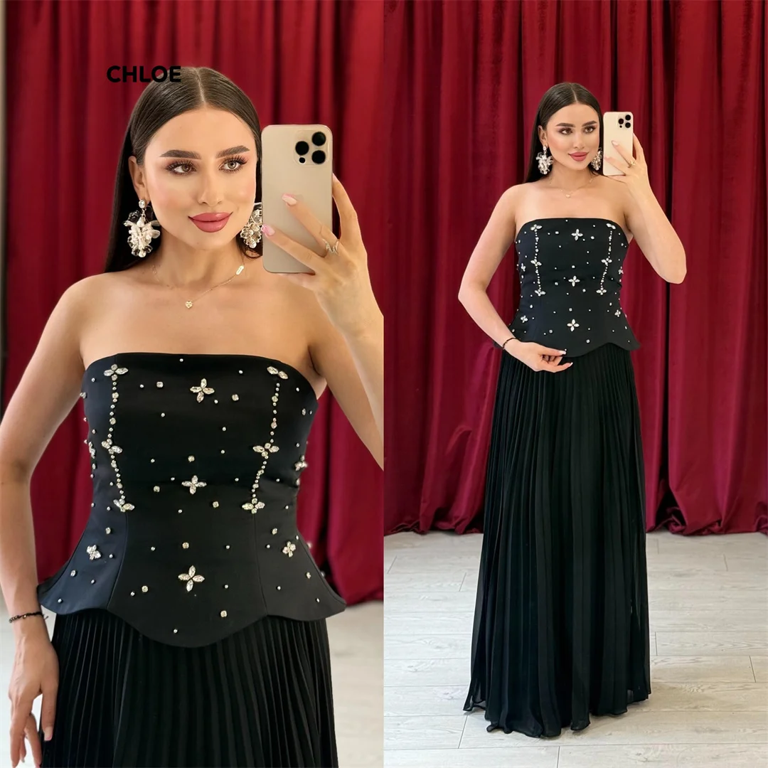 Vestidos de Noche muy lujosos hechos a medida, vestidos de fiesta elegantes con hombros descubiertos de alta calidad para mujer, línea de lujo A