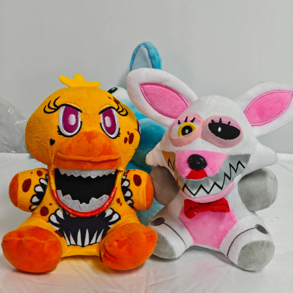 Five Nights at Freddy Plush Toys Cute Cartoon Game Stuffed Doll Bonnie Foxy Collectible Figure Christmas Birthday Gifts for Kids