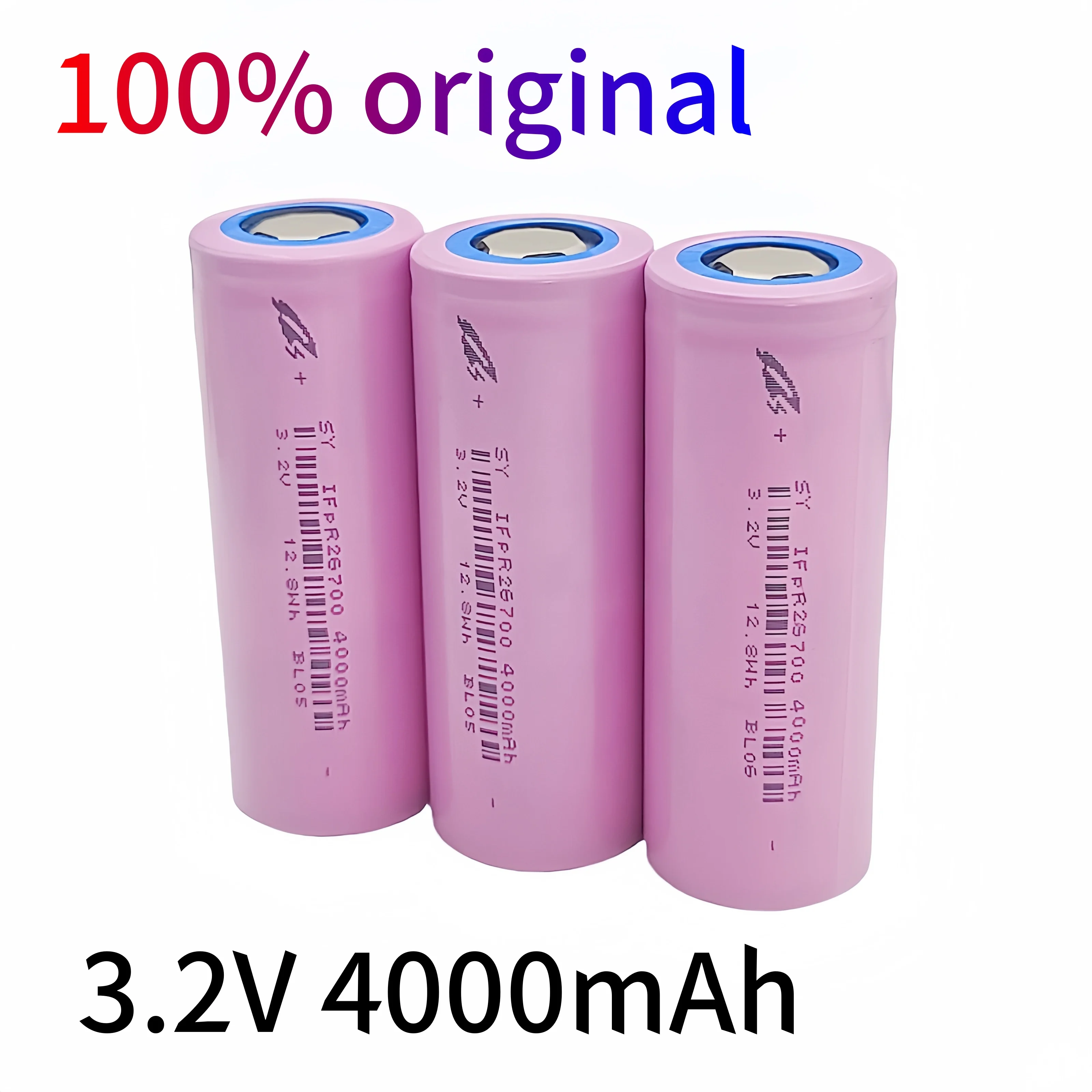 26700 3.2V 4000mAh LiFePO4 Rechargeable Battery lpega DIY Suitable for LED Flashlights and Lithium-ion Battery Packs image 3