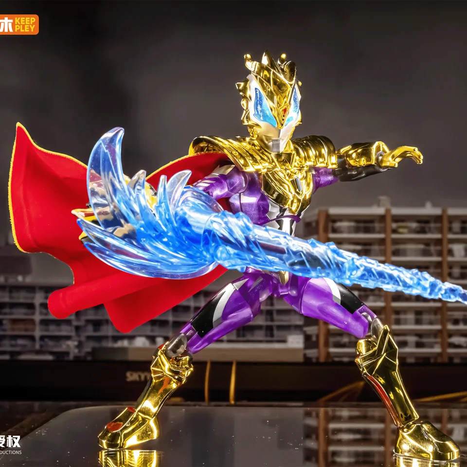New Keeppley Ultraman Zero 04 Action Figure Collectible Assembled