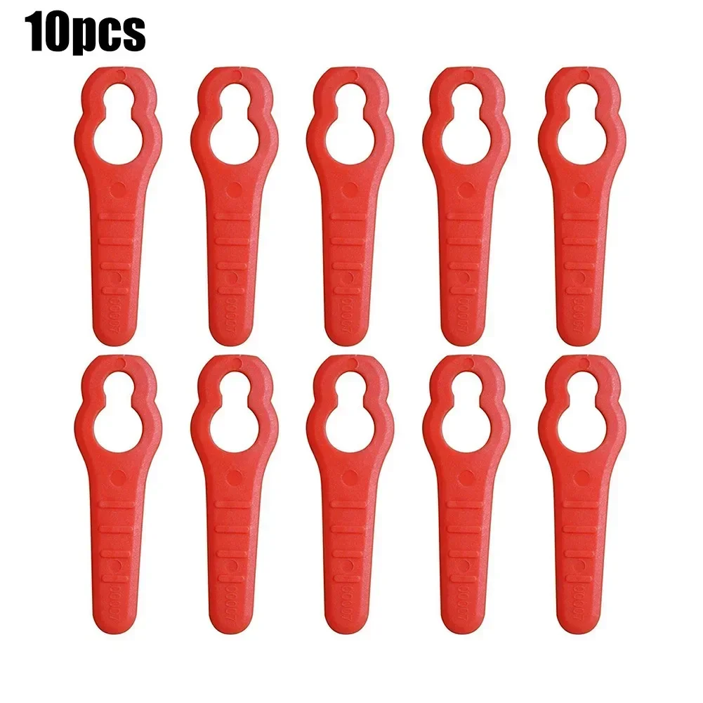 10pc Replacement Plastic Blades For Sovereign Challenge MEH29 (900w) MEH929 Grass Trimmer Strimmer Cutter Blades Garden Tool