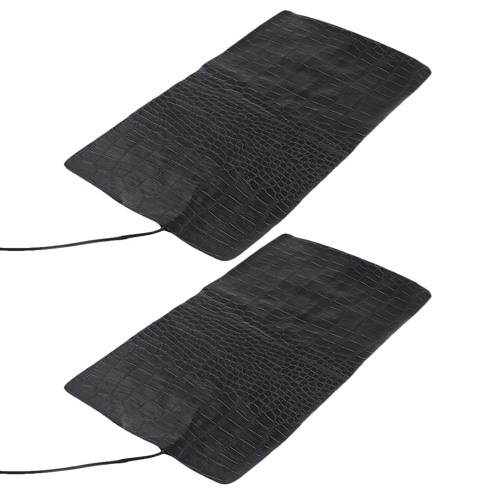 

2Pcs USB Heating Pad Pet Mat 3 Level Adjustable Temperature Portable Heating Mat for Cats Dogs Reptiles Outdoor Heated Bed Pad