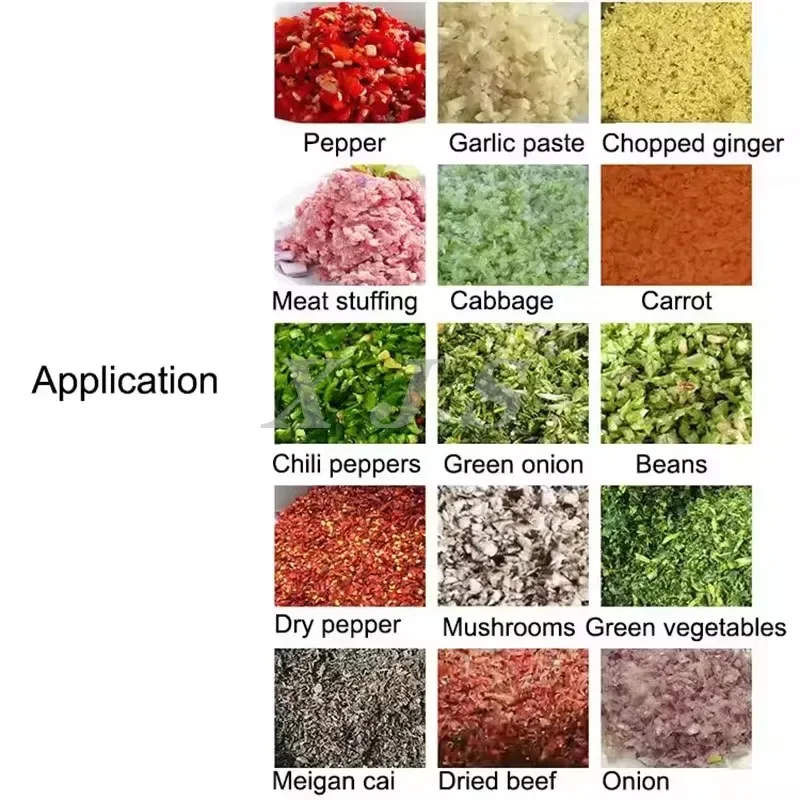 Commercial High Efficiency Automatic Vegetable Cutter Multifunctional Vegetable Chopper Potato Slicer