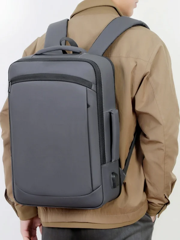 

Casual Large Capaci Bapa for Daily Commuting Busin And ort Trips Men's 5.6 Inch Laptop Bapa Multi-Functional