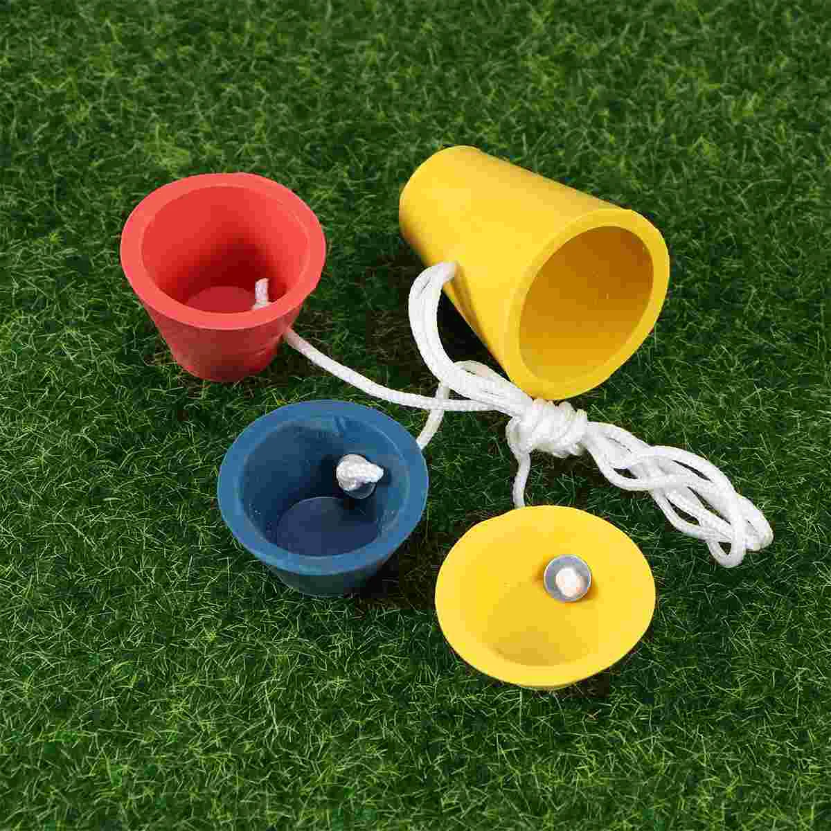 VORCOOL 4pcs Jumbo Rubber Winter Tees with Different Heights for Frosty Days Rubber tees Jumbo tees tee winter