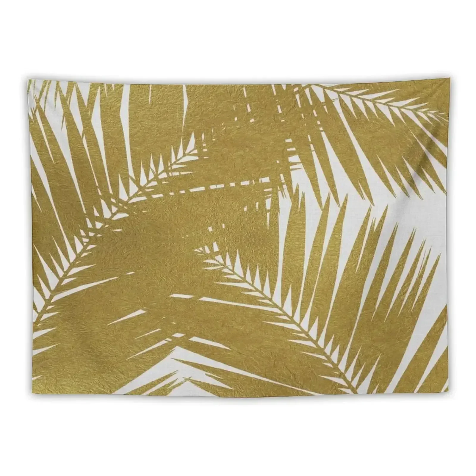 

Gold Palm Leaf III Tapestry House Decorations Wallpapers Home Decor Art Mural Tapestry