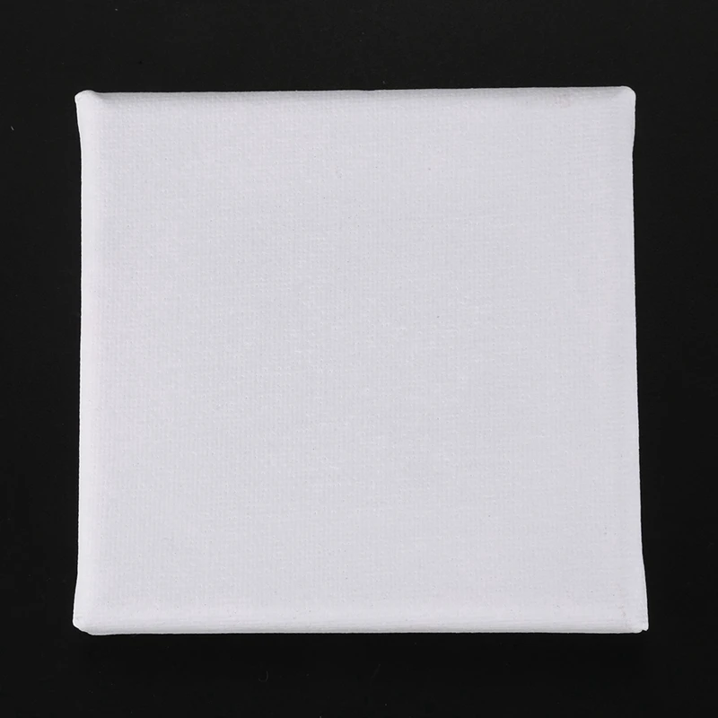 40Pcs White Blank Art Boards Mini Stretched Artist Canvas Art Board Acrylic Oil Paint Wood+Cotton For Artwork Painting