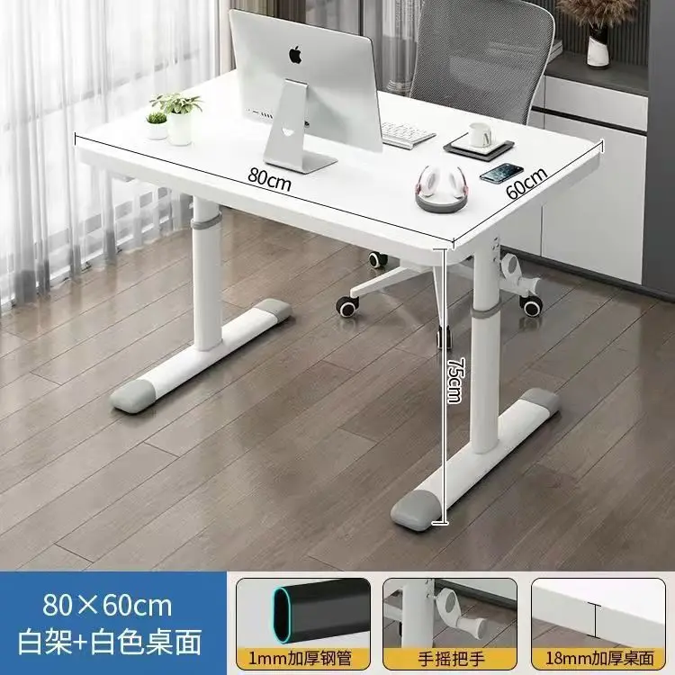For Gaming Adjustable Desk for Home Use, Student Writing and Study Desk