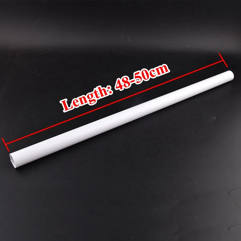 2 قطعة انبوب ماء أبيض بولي كلوريد الفينيل أنبوب بلاستيكي حديقة الري سقي تركيبات خزان حوض السمك زراعة الإطار طول الأنابيب 48-50 سنتيمتر #2