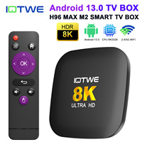 NEW H96 Max M2 8K Tv Box Android13 HDR Dual 5GWIFI 4GB 128GB 5,2 BT TOP OVP RK3528