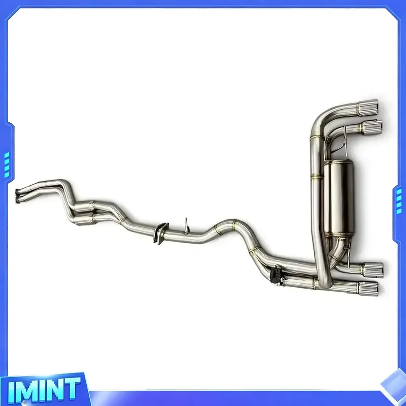 SS304 Catback Exhaust Muffler System Fit for 1M E82 3.0T 2007-2012 Racing Performance Tuning Upgrade Parts