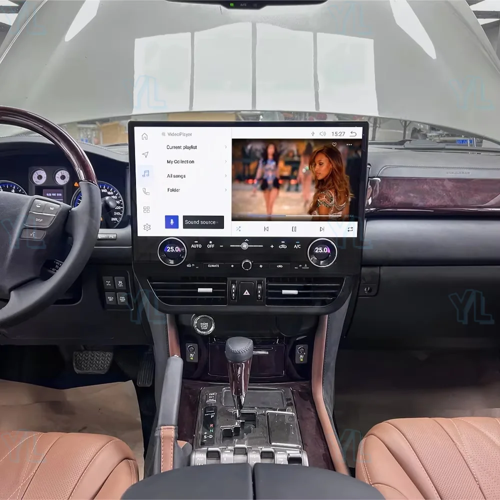 

НОВЫЙ 19,8 "для Lexus LX570 2007-2015 Android 13.0 сенсорный экран автомобильный мультимедийный плеер GPS Navi авто радиомагнитофон головное устройство