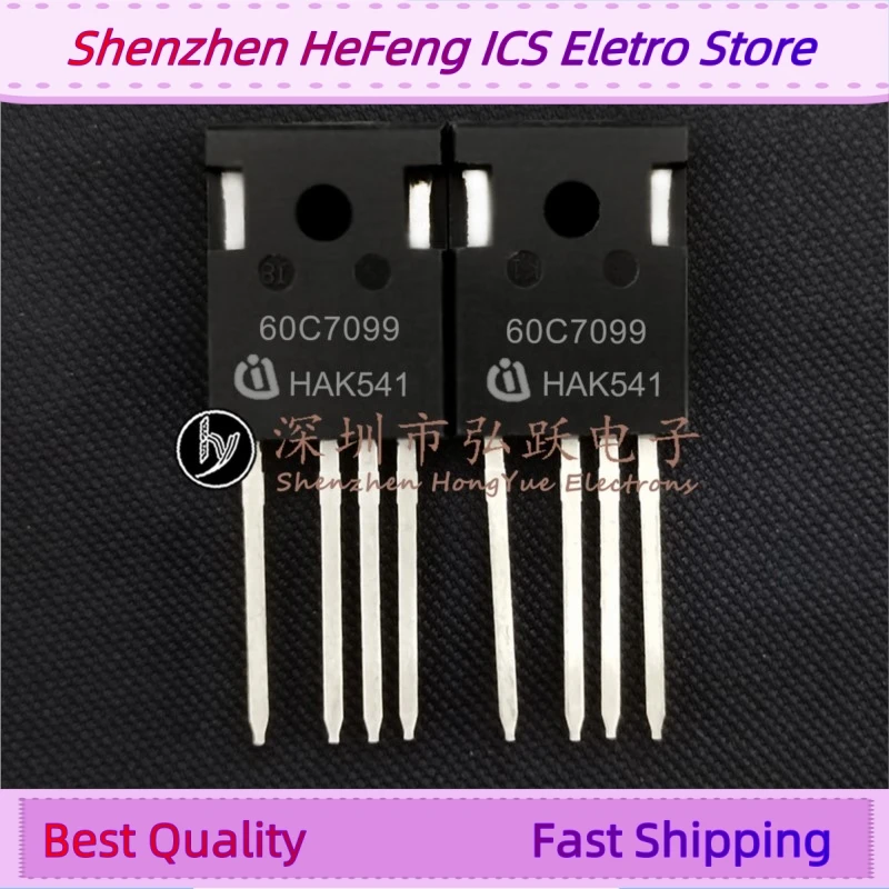 10PCS -20PCS 60C7099 IPZ60R099C7  TO-247-4   Fast Shipping Quality Guarantee