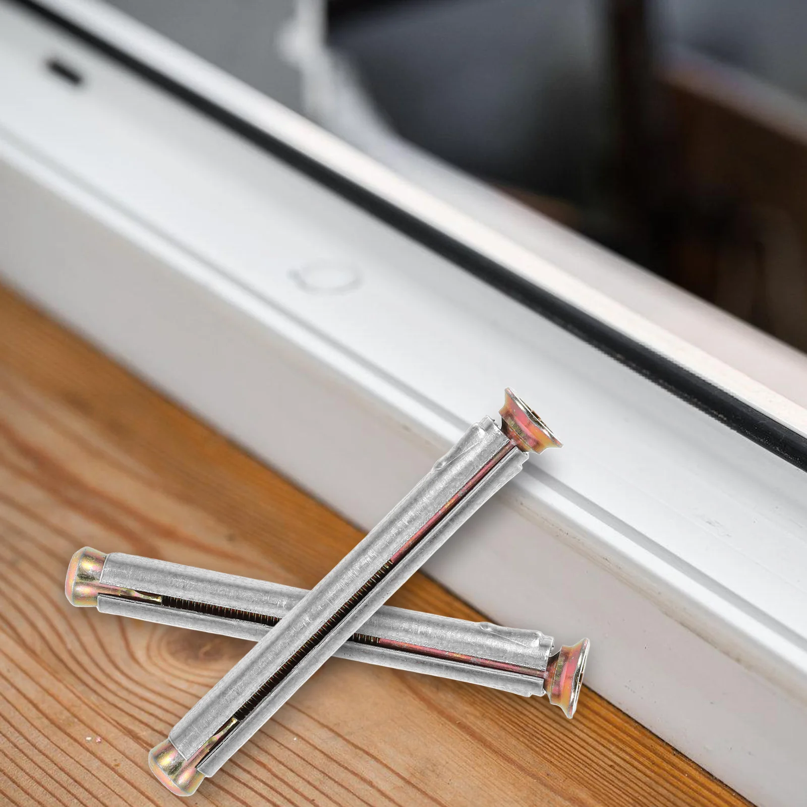16 pezzi Vite di espansione Bullone cavo Viti metalliche Ancoraggi petalo Bulloni in rame Design interno svasato Porta durevole e affidabile