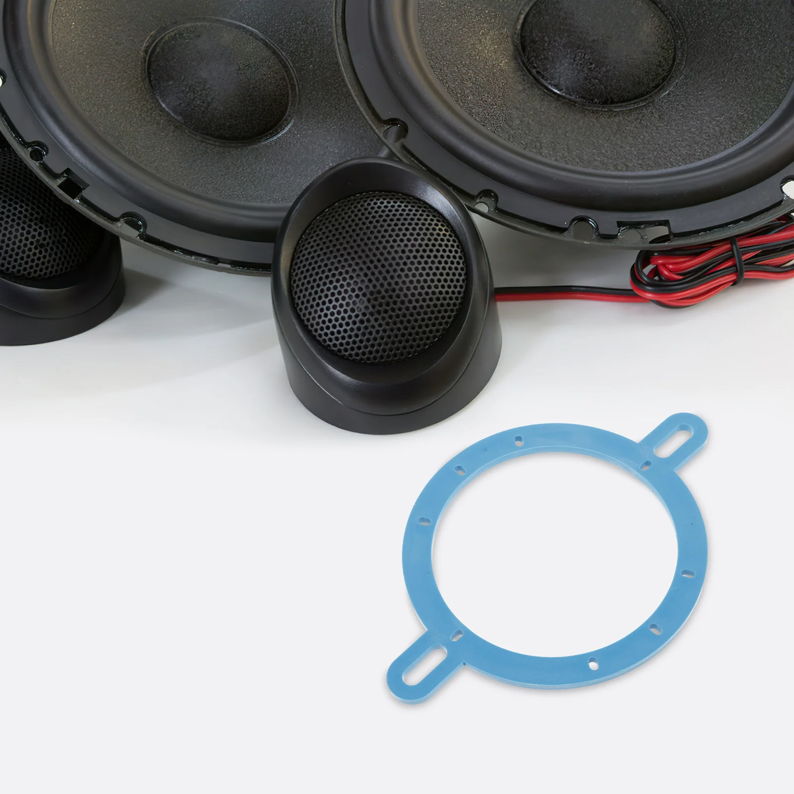 

Automotive Speaker Adapter Spacer Ring Midrange Bracket Car Speaker Mount Gasket Stable Installation Car Audio Spacer