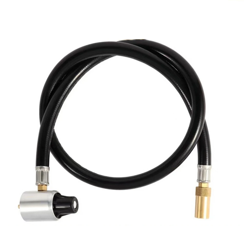 Hose Adapter Hose Extension 15 PSI Fixed Regulator 1-20 UNF Female Adapter Brass Connector Rubber Hose Body As Picture