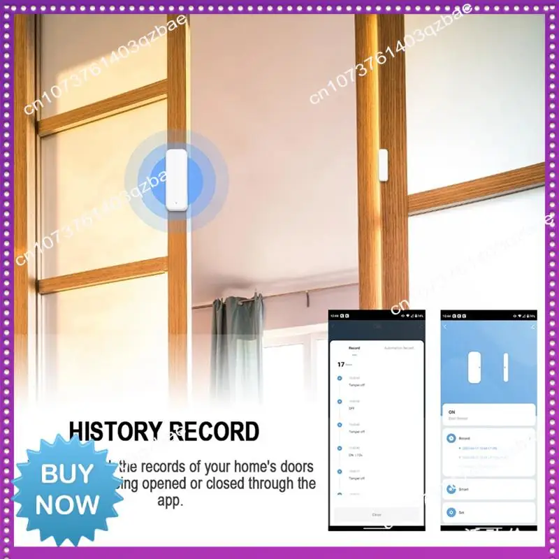 

Горячий Ltem Tuya Wi-Fi датчик двери, окна, умный датчик окна, двери, сигнализация открытия/закрытия двери-система